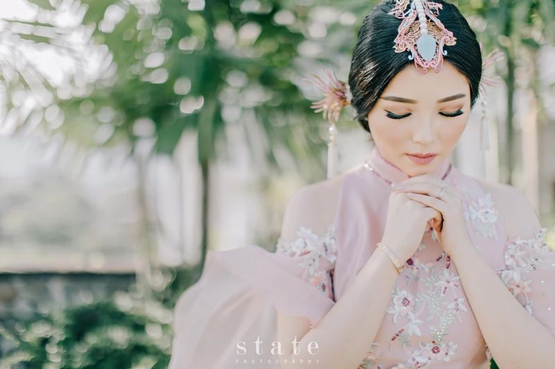 7 Ide Busana Sangjit untuk Pengantin Tionghoa