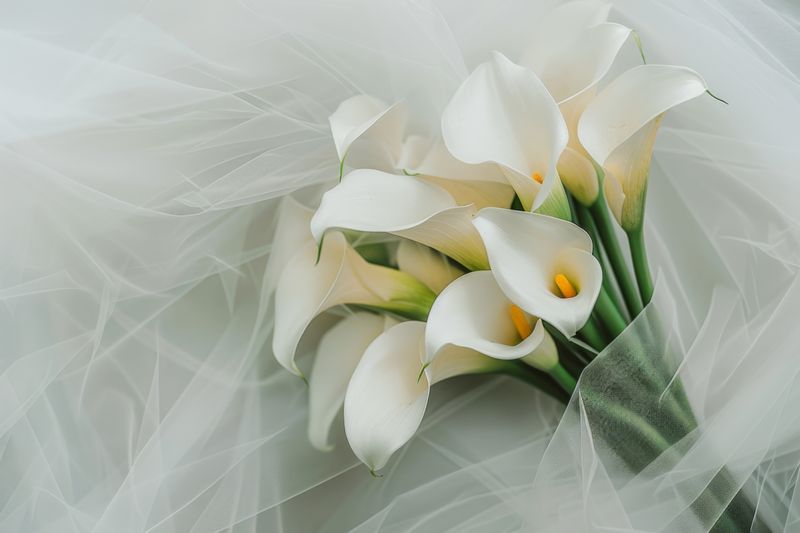 Calla Lily dalam Bunga Pernikahan